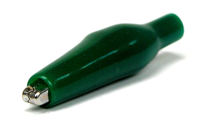 Krokodillebek geisoleerd soldeer 27mm - groen