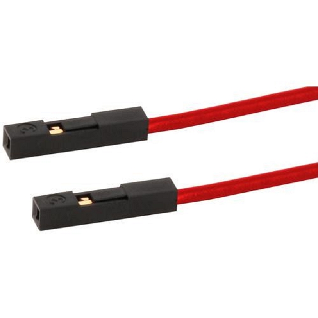 Labor kabel für 0,64 system 25cm - rot