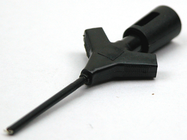 Micro meetklem 0,64mm - zwart