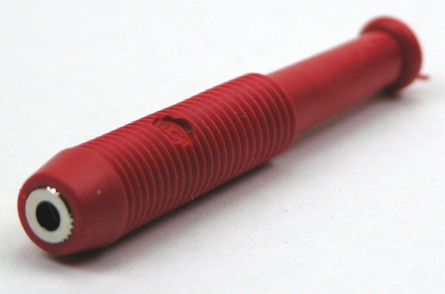 Laborbuchse ø2mm - rot