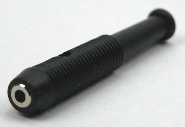 Laborbuchse ø2mm - schwarz