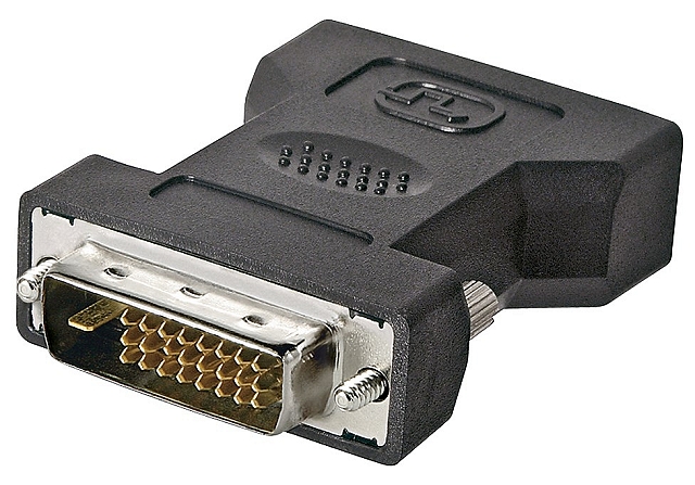 Adapter DVI-I (24+5) female -> DVI-D (24+1) male