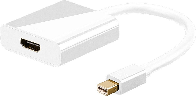 Mini DisplayPort Male > HDMI Female (Type A)