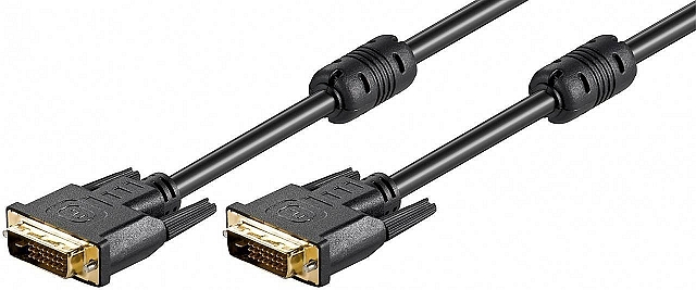 Kabel DVI-D (24+1) male -> DVI-D (24+1) male - 0,5m