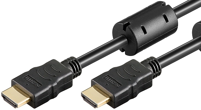High Speed HDMI kabel met Ethernet male A - male A - 1m
