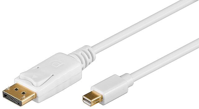 Mini Displayport -> DisplayPort kabel - 1m