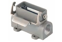 Bulkhead housing with lever and side-entree M25 - Size 16A