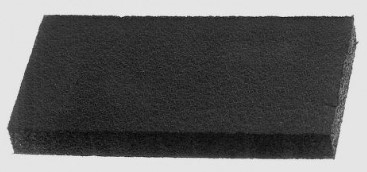Antistatisch schuim 200x300x5mm - zwart