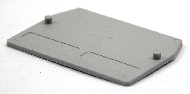 Endplate for MF100GR - grey