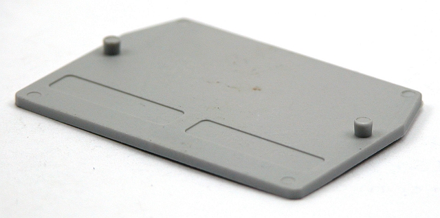 Endplate for MF100GR - grey