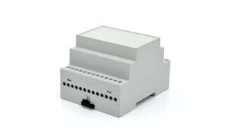 DIN Rail Enclosure  67,8 x 28 x 90mm - grey