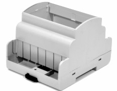 DIN Rail Gehäuse 87,5 x 61,7 x 87,5mm - grau