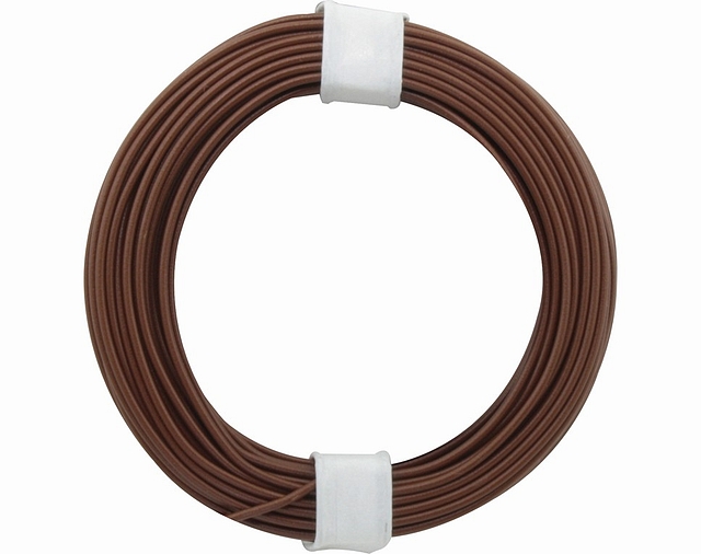 x10 reels of 10m Hook-up wire ø0,5mm - black