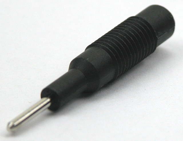 Adaptor Labory socket ø4mm - Labory plug ø2mm - black