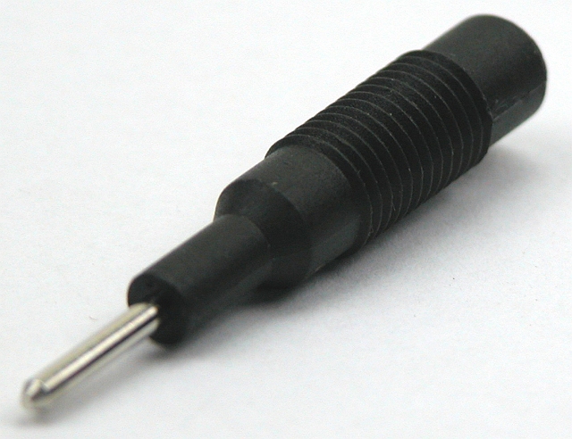 Adapter Labor buchse ø4mm - Labor stecker ø2mm - schwarz