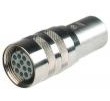 Connector 11-polig+PE 5A/60V PG11 - metaal