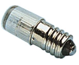 E10 Neonlamp ø10 x 28mm - 230V/1,3mA