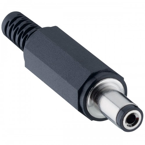 DC Powerplug ø5,5/ø2,1mm short