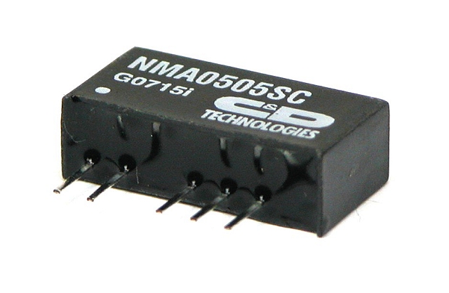 DC/DC Converter (+5V/-5V) SIP-versie - uitlopend