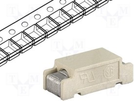 SMD Zekering 11x4,6x3,9mm - snel - 250Vac - 3,15A