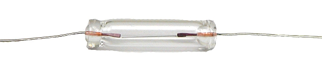 Lampje met draadjes ø4,3  x 20mm - 12V/100mA - axiaal