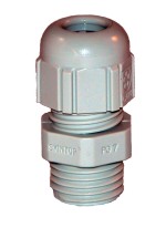 PG-9 cable gland polyamide IP-68 - grey - RAL7035