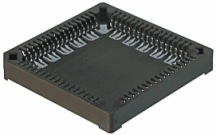 PLCC chip-carrier-socket SMD, 52p tin plated