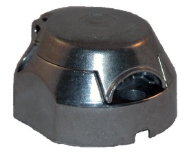 Panelmount female - 7-pos - aluminium