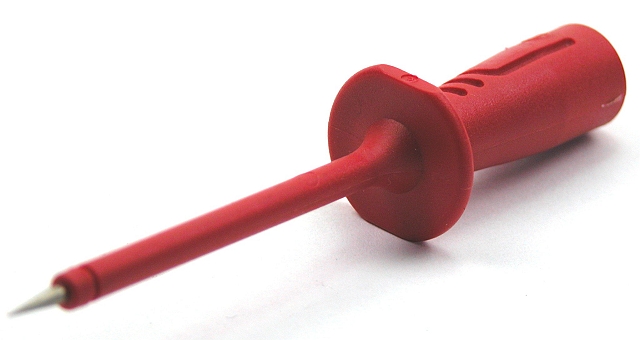 Safety Testprobe ø4mm IEC1010 - red