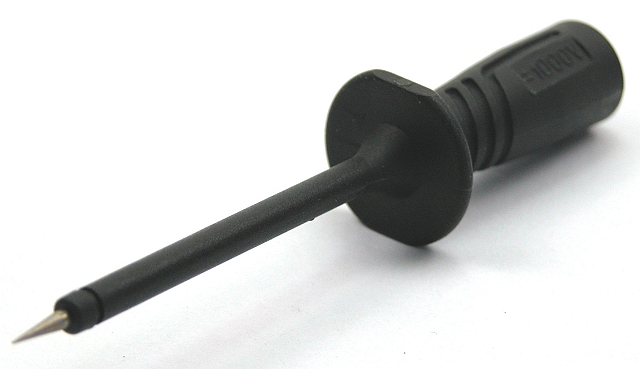 Sicherheits Prüfspitz ø4mm IEC1010 - schwarz