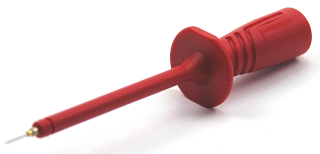 Safety Testprobe ø4mm IEC1010 - red