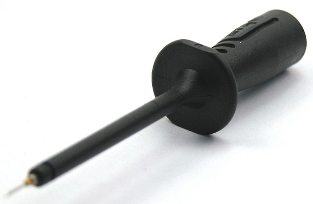 Safety Testprobe ø4mm IEC1010 - black