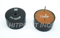 Piezo summer 4,1kHz 20Vpp 80dB ø13,8x7,5mm