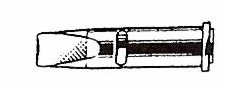 Stift voor Pyropen (Piezo) - Schroevendraaier 5,0mm