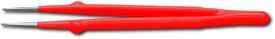 Tweezer isolated straight halft-pointed - 160mm
