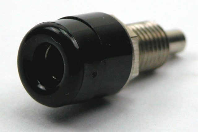 Labory socket panelmount ø4mm - red