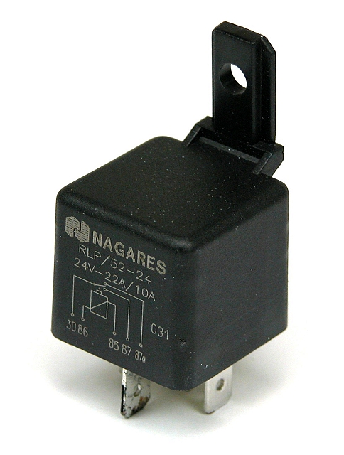 Automotive relais standaard 24V-22/10A