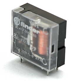 Printrelay 1xchange-over 10A - pitch 3,5mm - 12Vdc - uitlopend