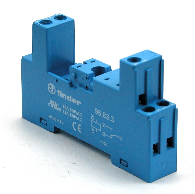 DINrail relaisfassung für 4031../4131.. (raster 3,5mm) relais