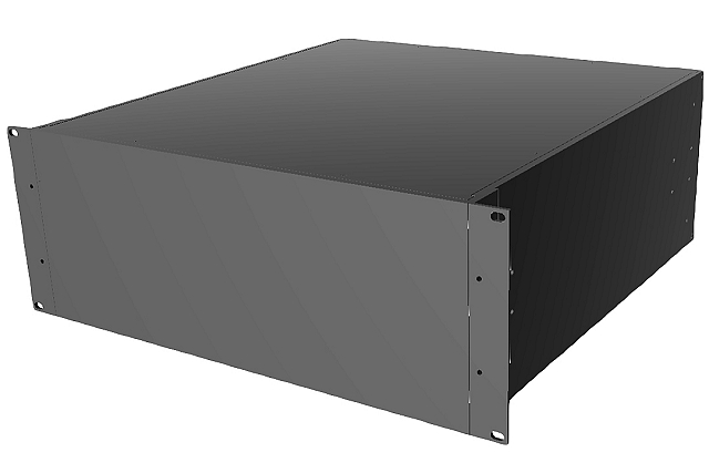 19' Enclosure 4HE - 422 x 457 x 178mm - black