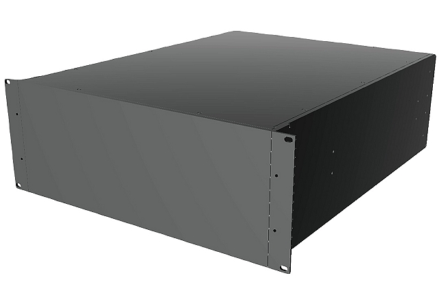 19' Enclosure 4HE - 422 x 559 x 178mm - black