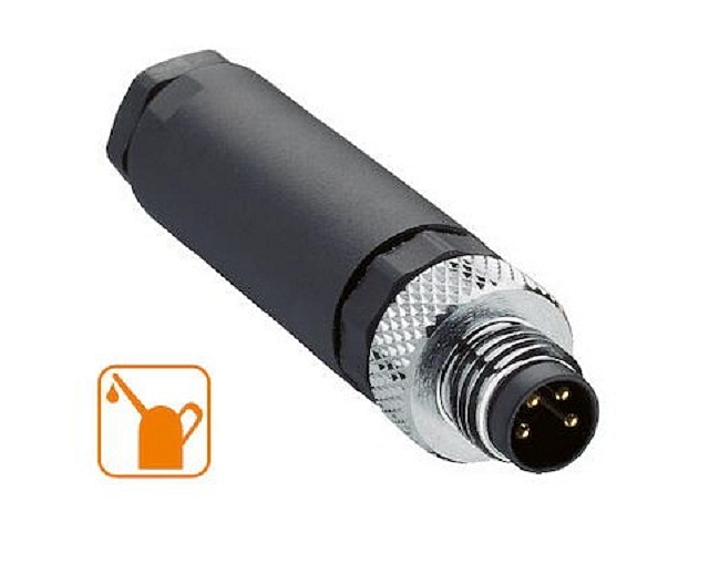 M8 Konnektor stecker 3-polig schraubanschlüsse