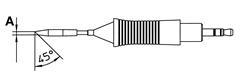 Soldertip round 1,2mm 45°C 40W
