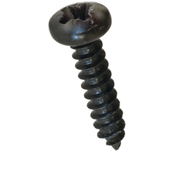Self-tapping screws with cross 2,9 x 13mm - PH1 - black