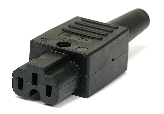 Connector 3-polig Female 10A 250V tule=10mm