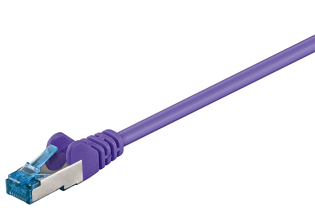 Patchkabel SFTP Cat6A PIMF LS0H - 15m - violett