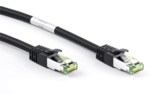 Cat8.1 Patchkabel SFTP - LSZH - zwart - 7,5m