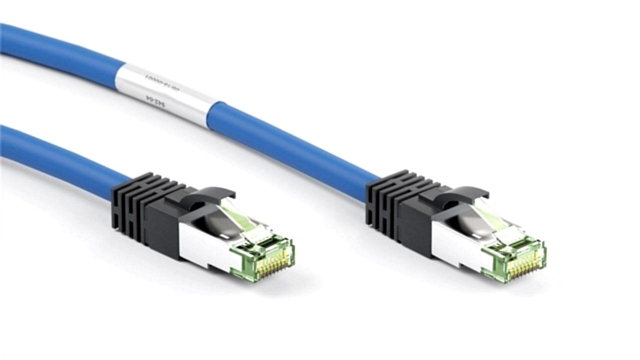 Cat8.1 Patchkabel SFTP - LSZH - blau - 1m