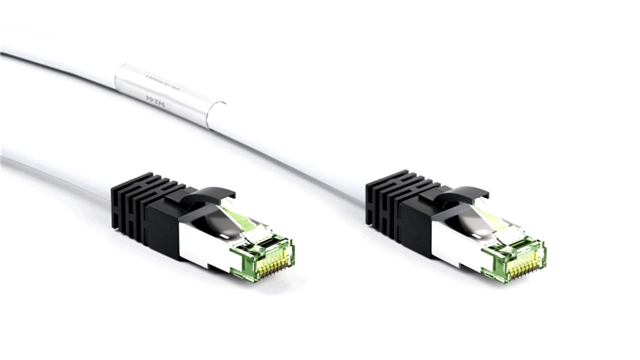 Cat8.1 Patchkabel SFTP - LSZH - white - 10m