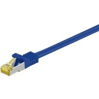 Cat7 Patchkabel SFTP - LS0H - blau - 10m